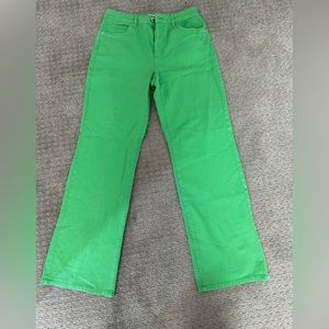 garage green jeans size 27 NWOT